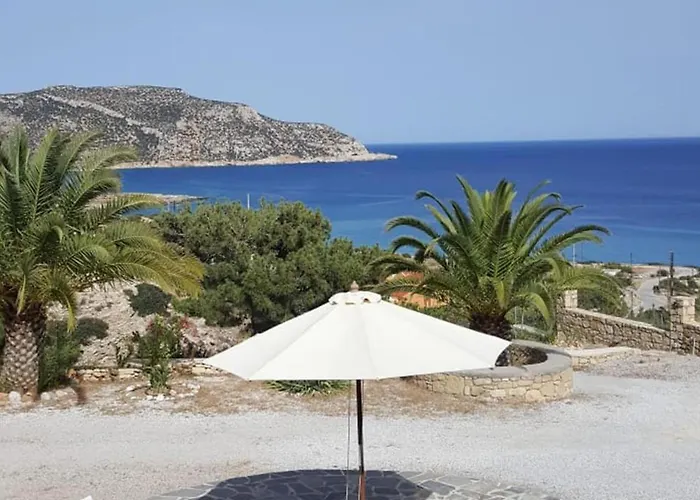 Tranquil Villa With Sea View In Ammopi Karpathos